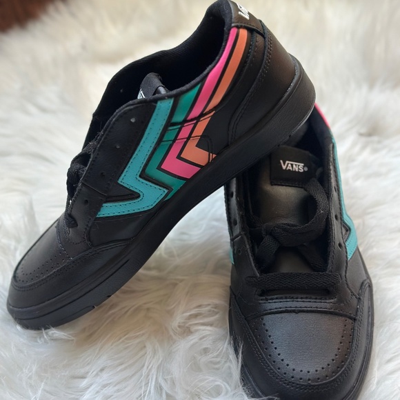 New in Box • Vans • Retro Lowland CC • Black + Multi • Size 7 - Picture 7 of 10